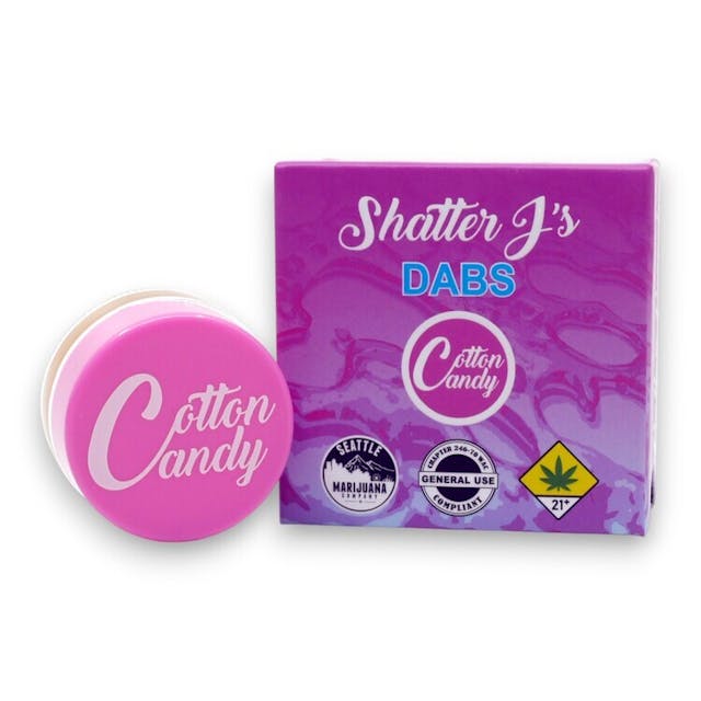 Shatter is a form of concentrate that is made by extracting cannabinoids and terpenes from cured cannabis flower. Shatter is translucent and stable at room temperature, but can range in consistency from very brittle to having a "pull-n-snap" quality.