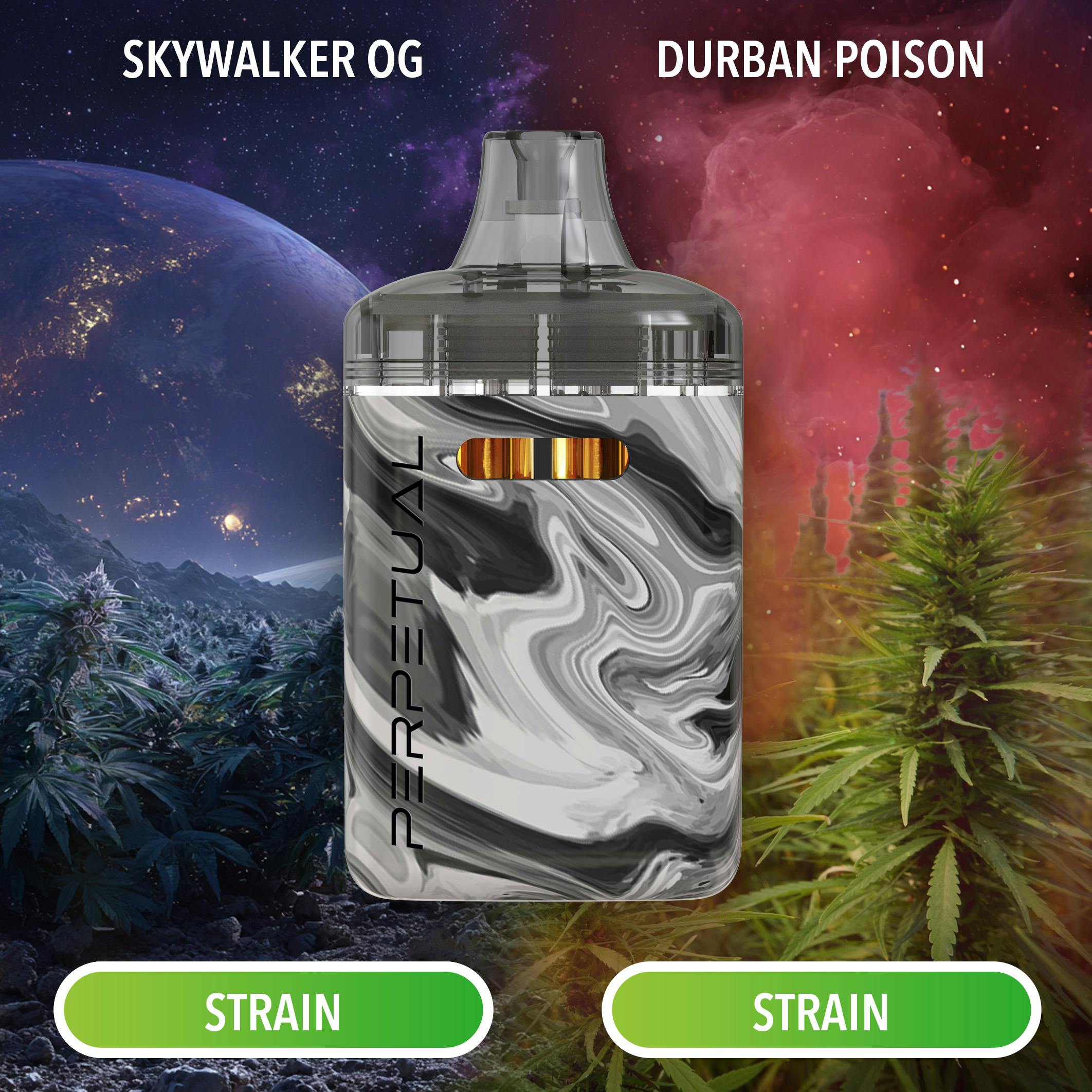 Product Perpetual | Skywalker and Durban Poison | Vape