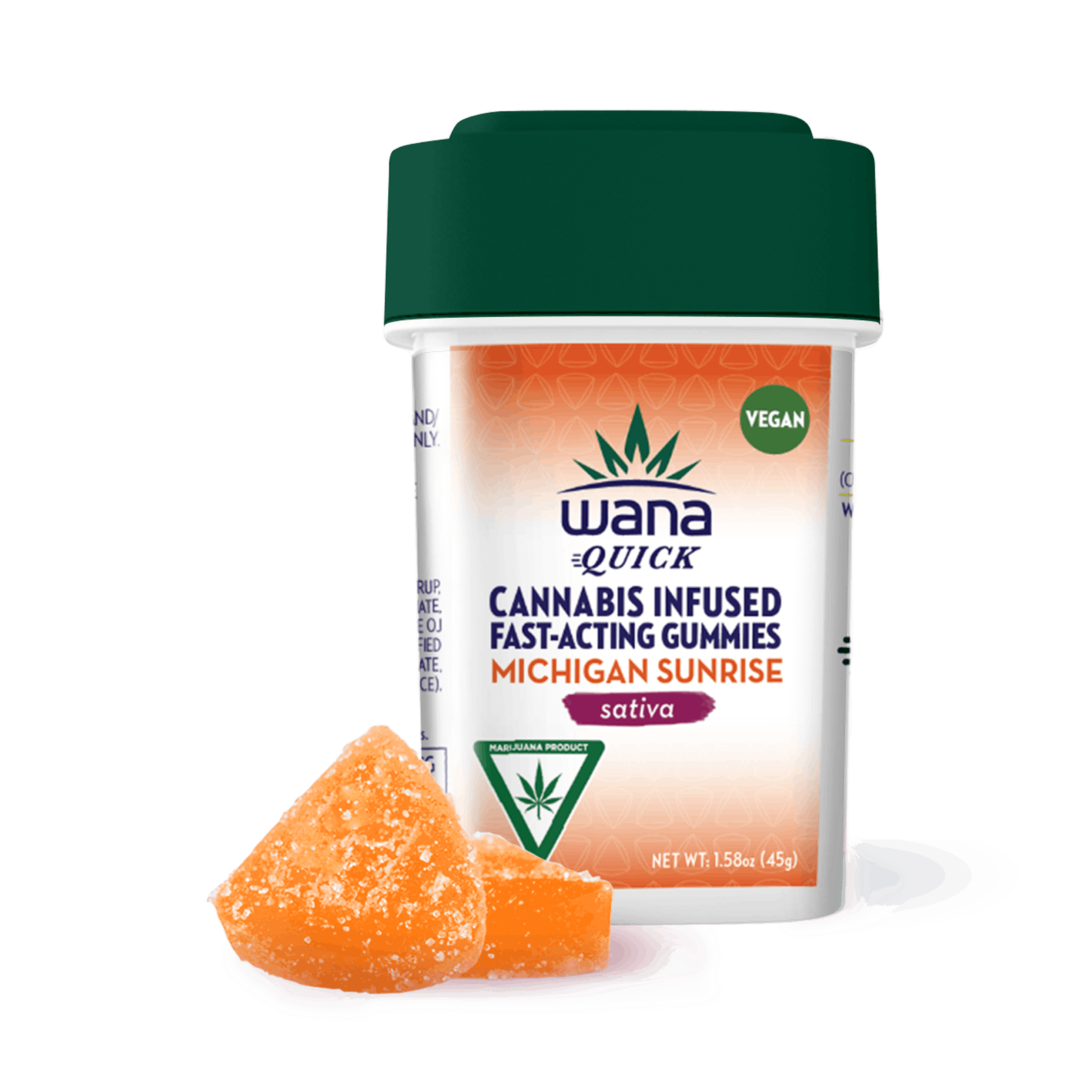 Medical Michigan Sunrise Fast-Acting Gummies 10-pack