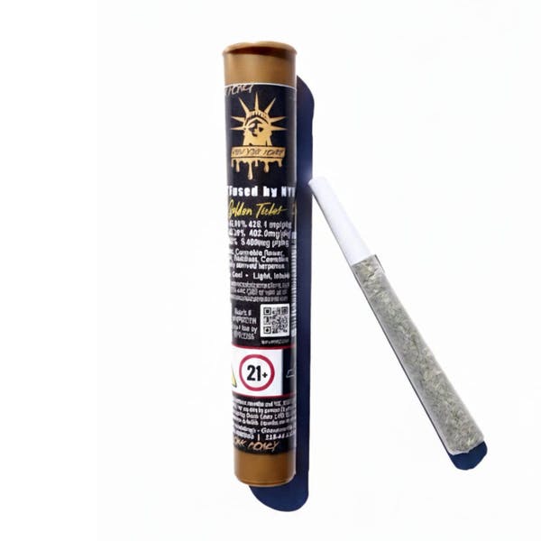 New York Honey N'Fused Pre Roll - Golden Ticket