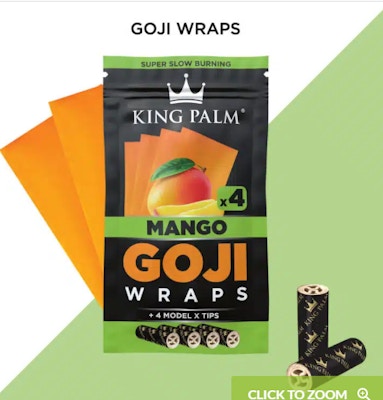 Product NC King Palm Goji Wraps - Mango 4pk