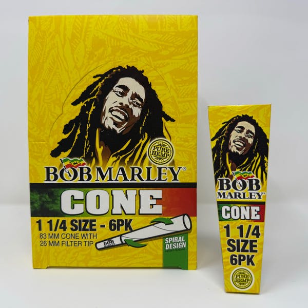 Bob Marley Cone 1 1/4 6pk