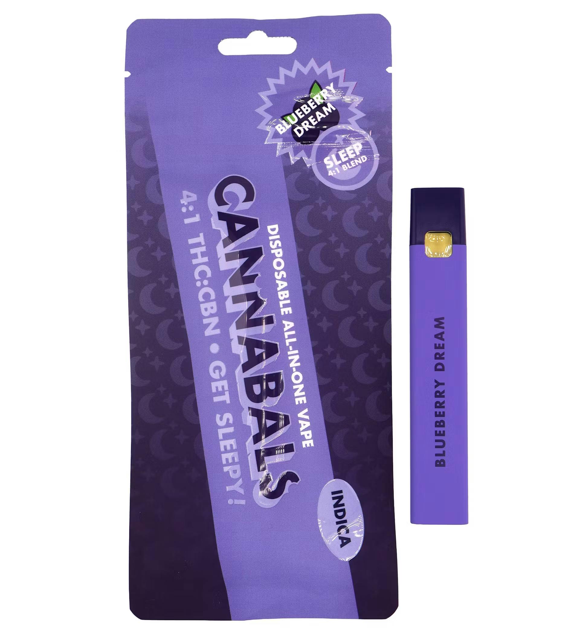 Cannabals Blueberry Dream Sleep 4:1 THC:CBN 1g Vape