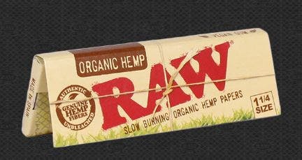 RAW Organic Hemp Papers - 1 1/4