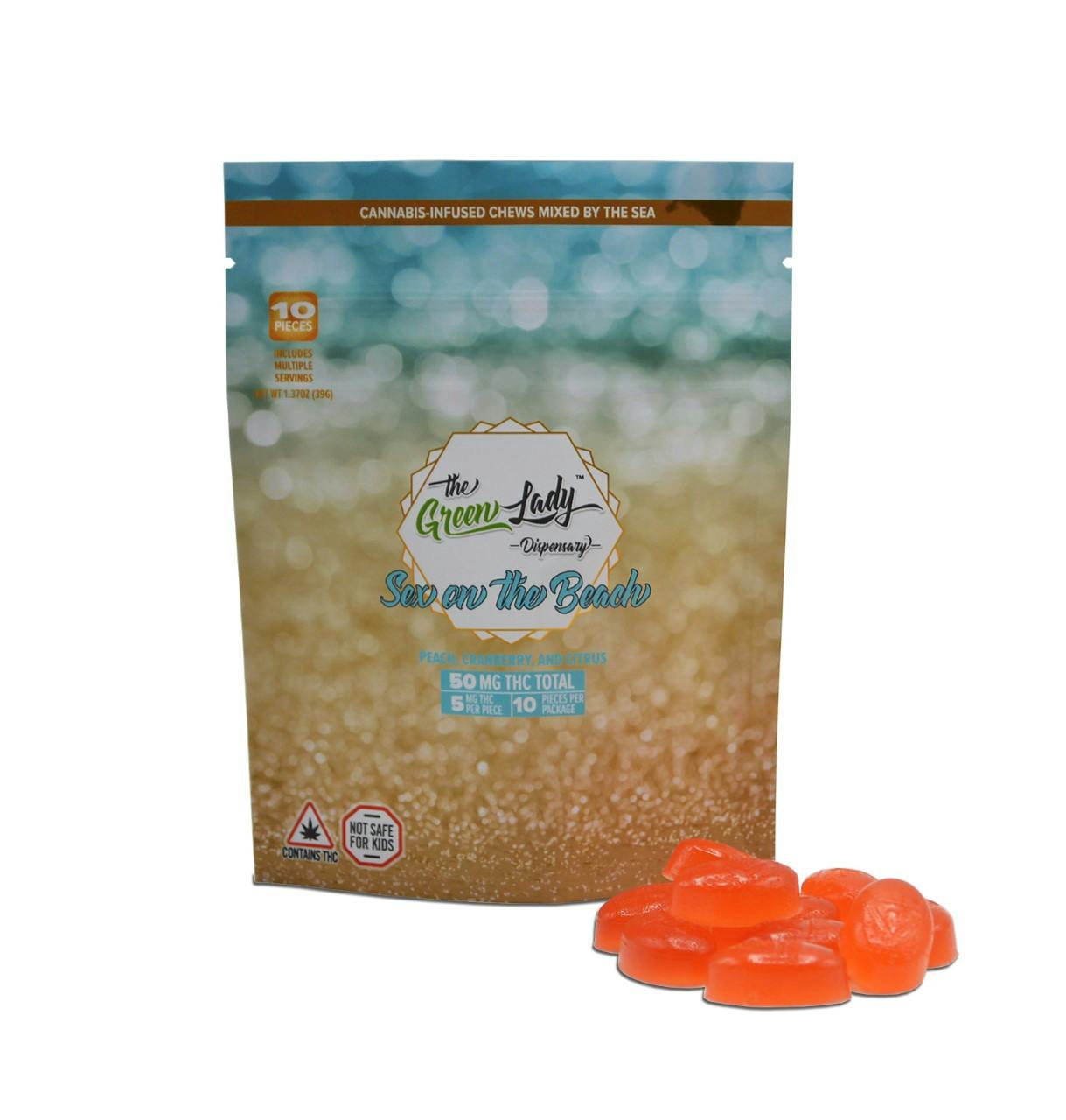 Gummies - Sex on the Beach | The Green Lady Dispensary - Med