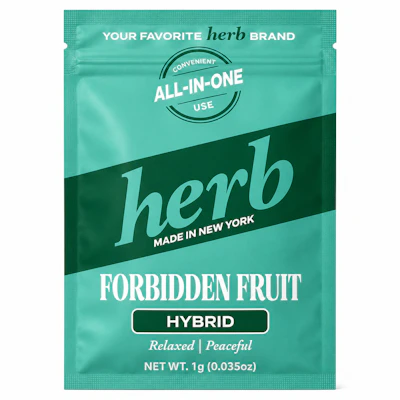 Herb - 1g Disposable - Forbidden Fruit - DISPOSABLES by HERB at King of Budz