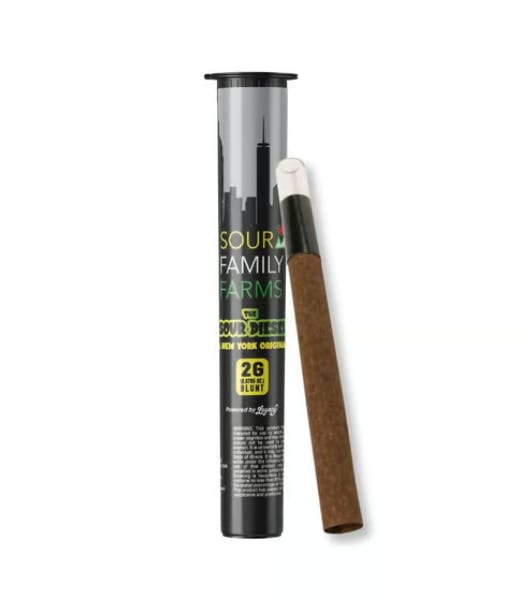 Sour Diesel Hash-Infused Blunt 2g
