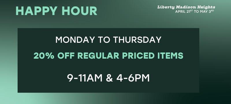 Liberty (Madison Heights REC) Menu - a Cannabis Dispensary in