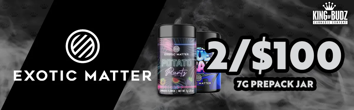 Exotic Matter - 7g Prepack Jar - 2/$100