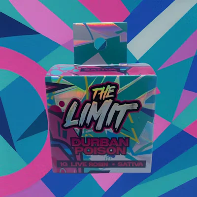 The Limit - 1g Hash Rosin - Durban Poison