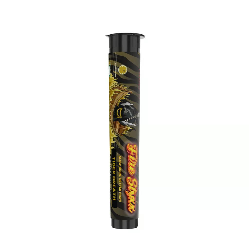 funke stixx tobacco Fire Styxxx Infused Pre Roll Grape Escape