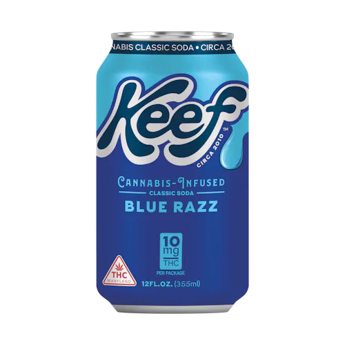 Keef Classic Soda Blue Razz | 10mg-active