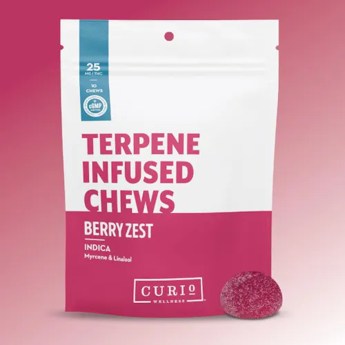 Berry Zest Terpene Infused Chews | 25mg-1