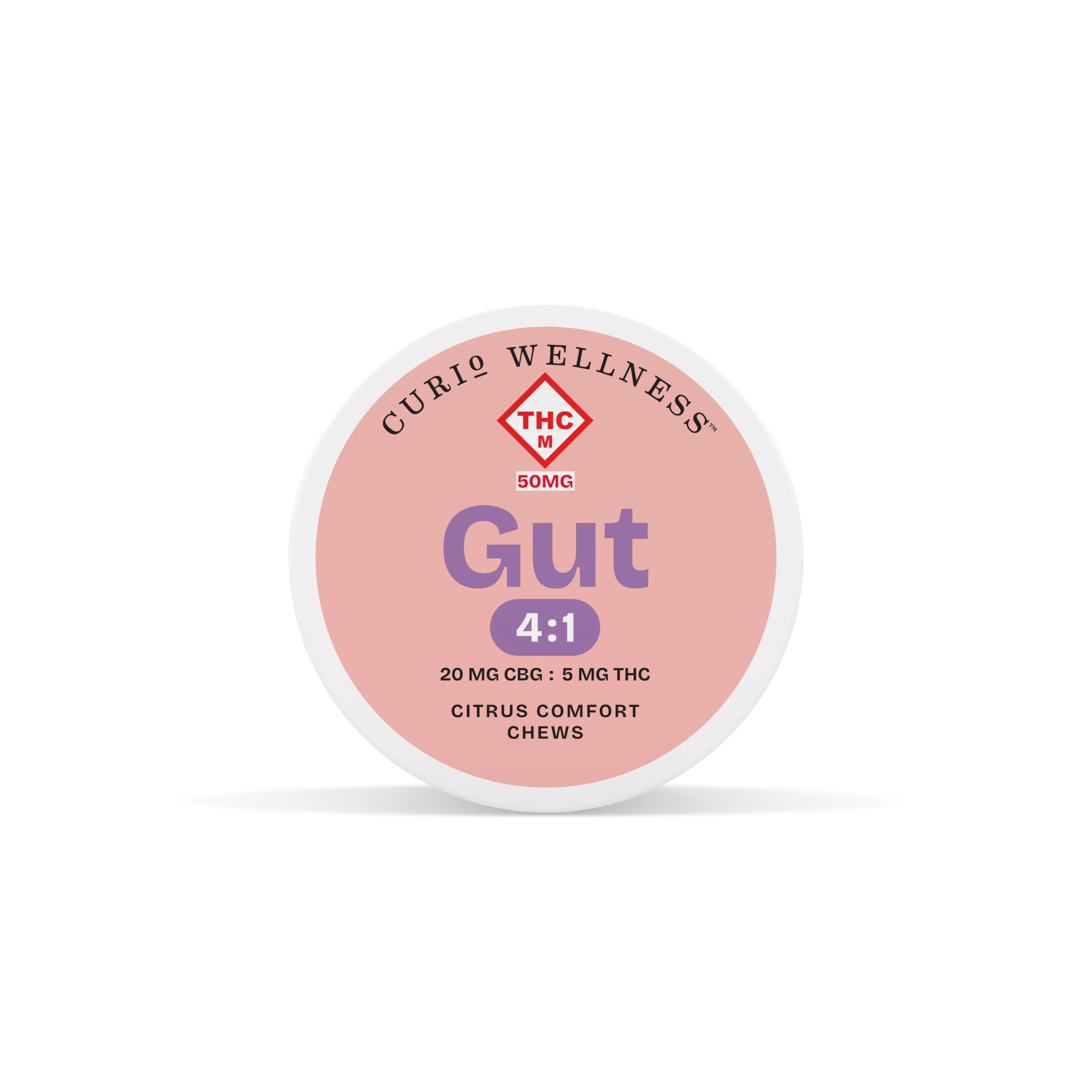 Gummies | Curio Wellness: Gut - Citrus Comfort 4:1 at MO Health