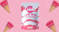 Gelato Last Bite - Cannabis Infused Sugar Cones 200mg - Strawberry White Chocolate - product image at King of Budz