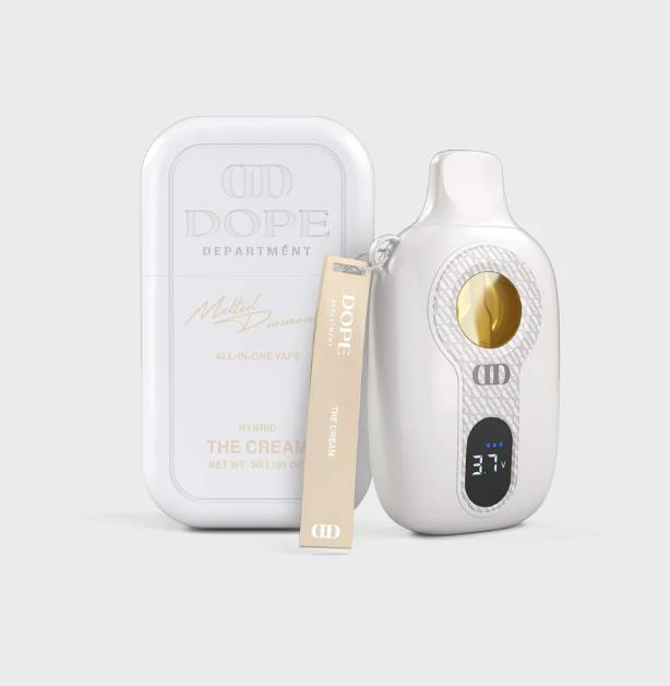 Dope Department |  Melted Diamonds All-In-One Vapes - 3G - The Cream