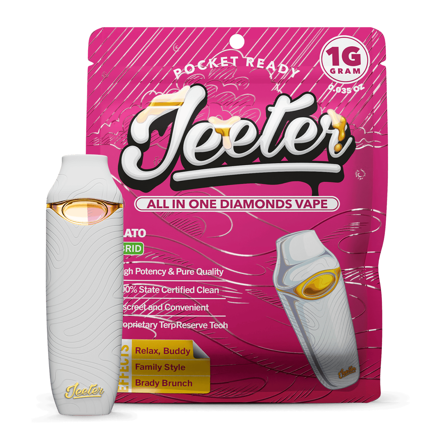 Jeeter | Gelato | Liquid Diamonds AIO | 1g