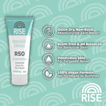 RISE RSO Cream - 1oz. - TOPICALS by RISE at King of Budz