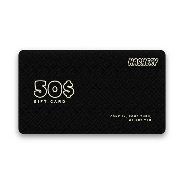 Hashery $50 Gift Card (hybrid, gift cards)