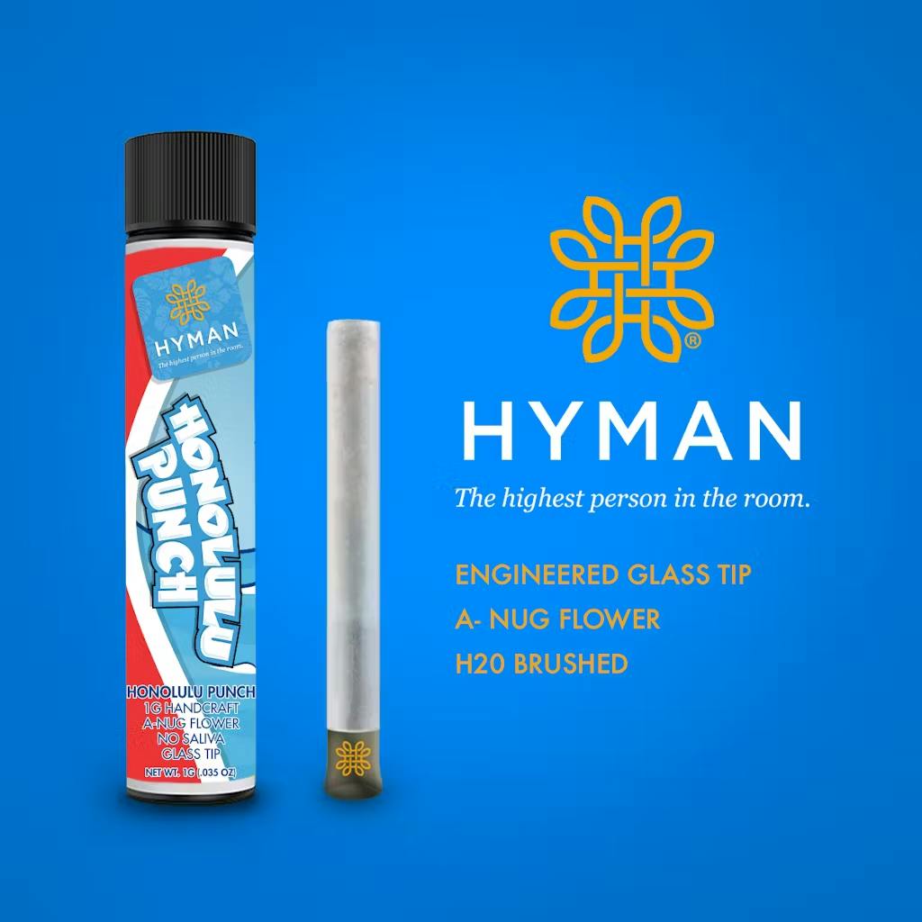 Hyman - 1g Handcraft Preroll - Honolulu Punch
