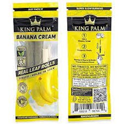 King Palm | Slim Wraps Banana Cream