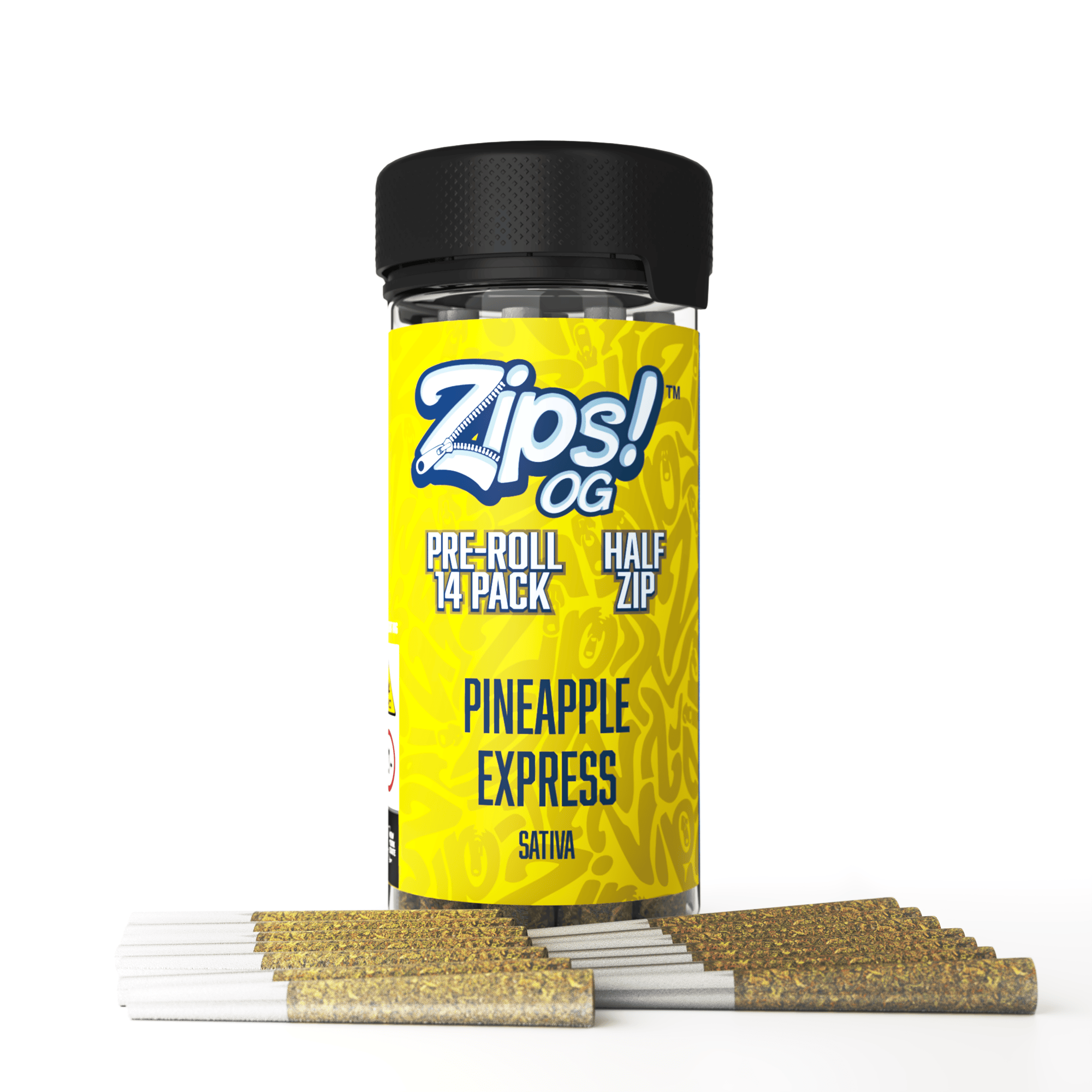 ZIPS | Pineapple Express | Preroll 14 Pack