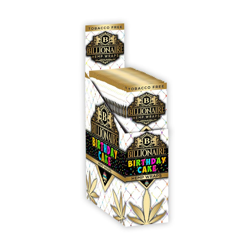 Product Billionaire - Birthday Cake - Hemp Wrap - 2pk