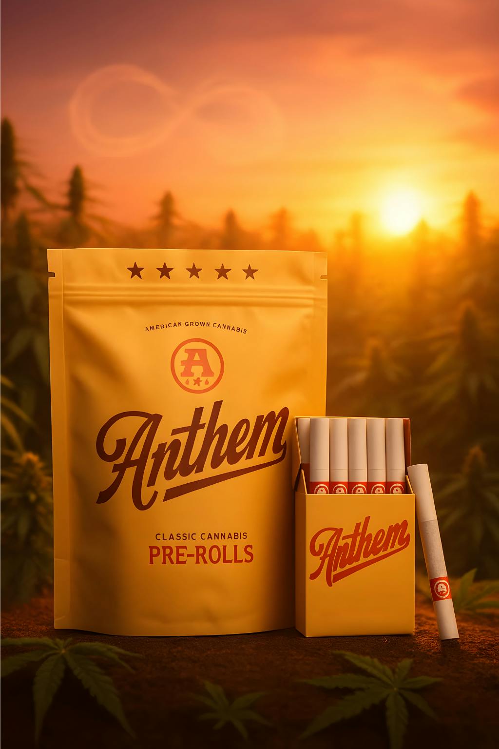 Anthem | Hybrid Blend | 10pk .35g Prerolls | 32.94% TAC