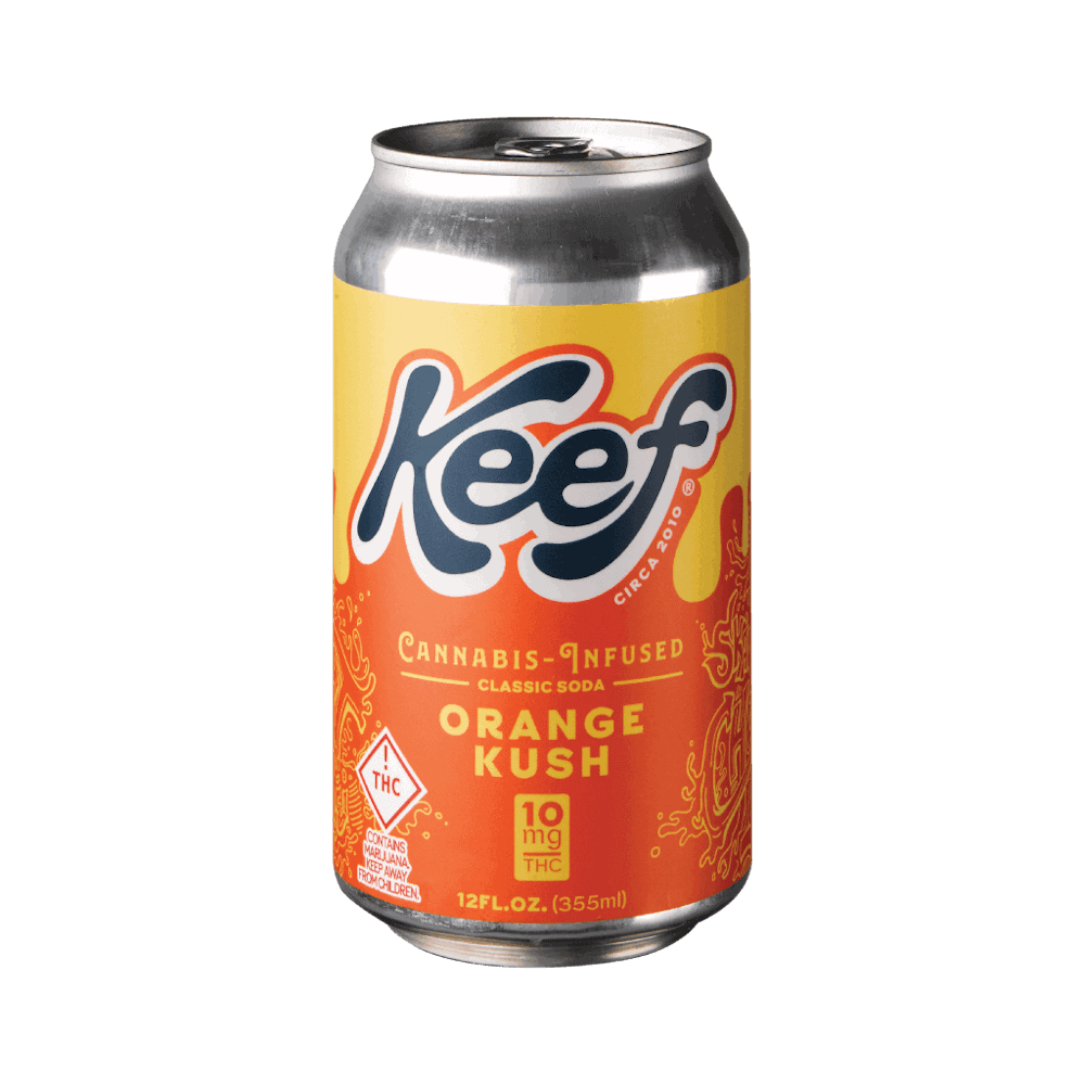 Product CoC Keef Soda - Orange Kush 100mg
