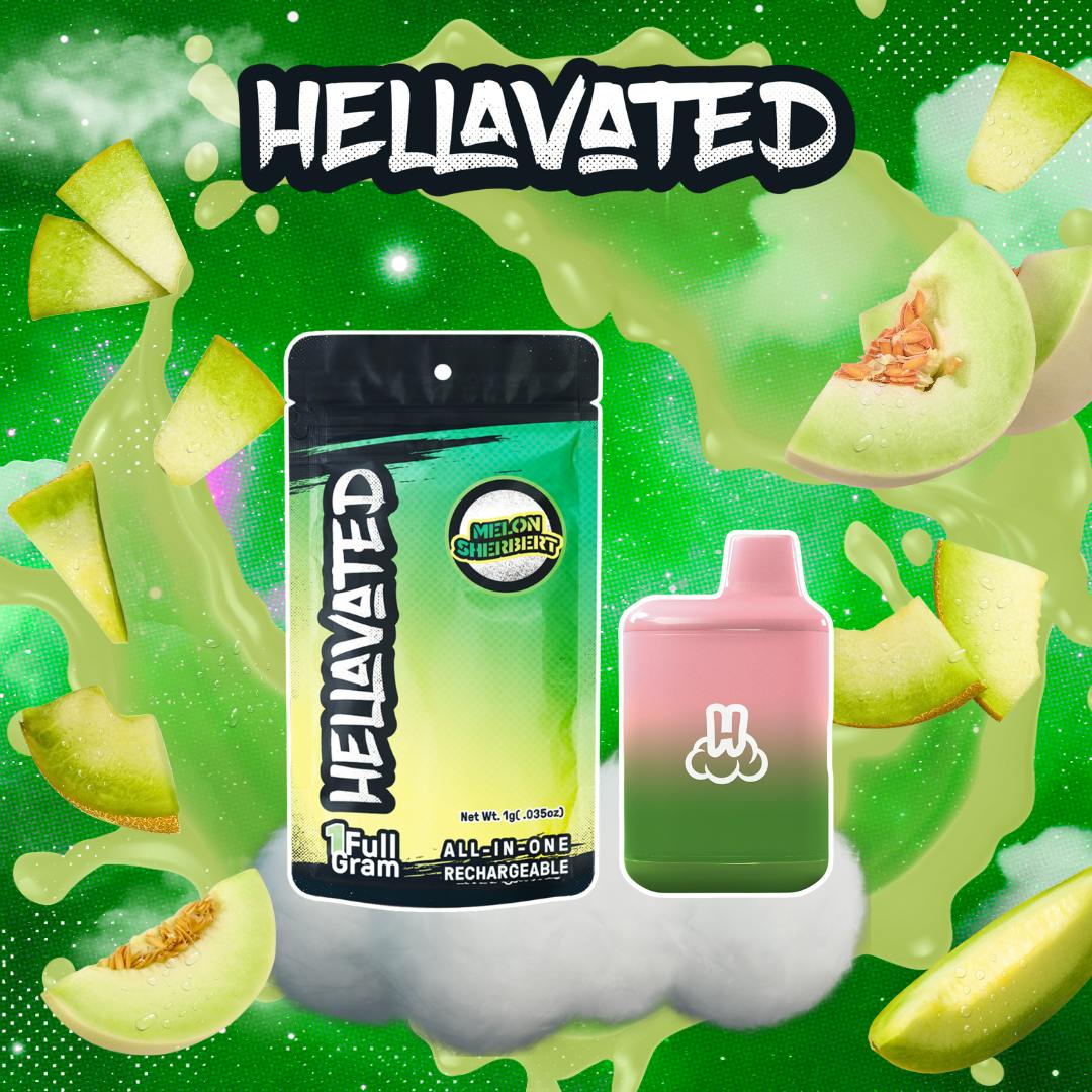 buy vape somerville Melon Sherbert Cloud Bar Rechargeable Disposable | 1g