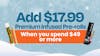 Spend $49 - Add Premium Infused 1G pre-rolls for $17.99