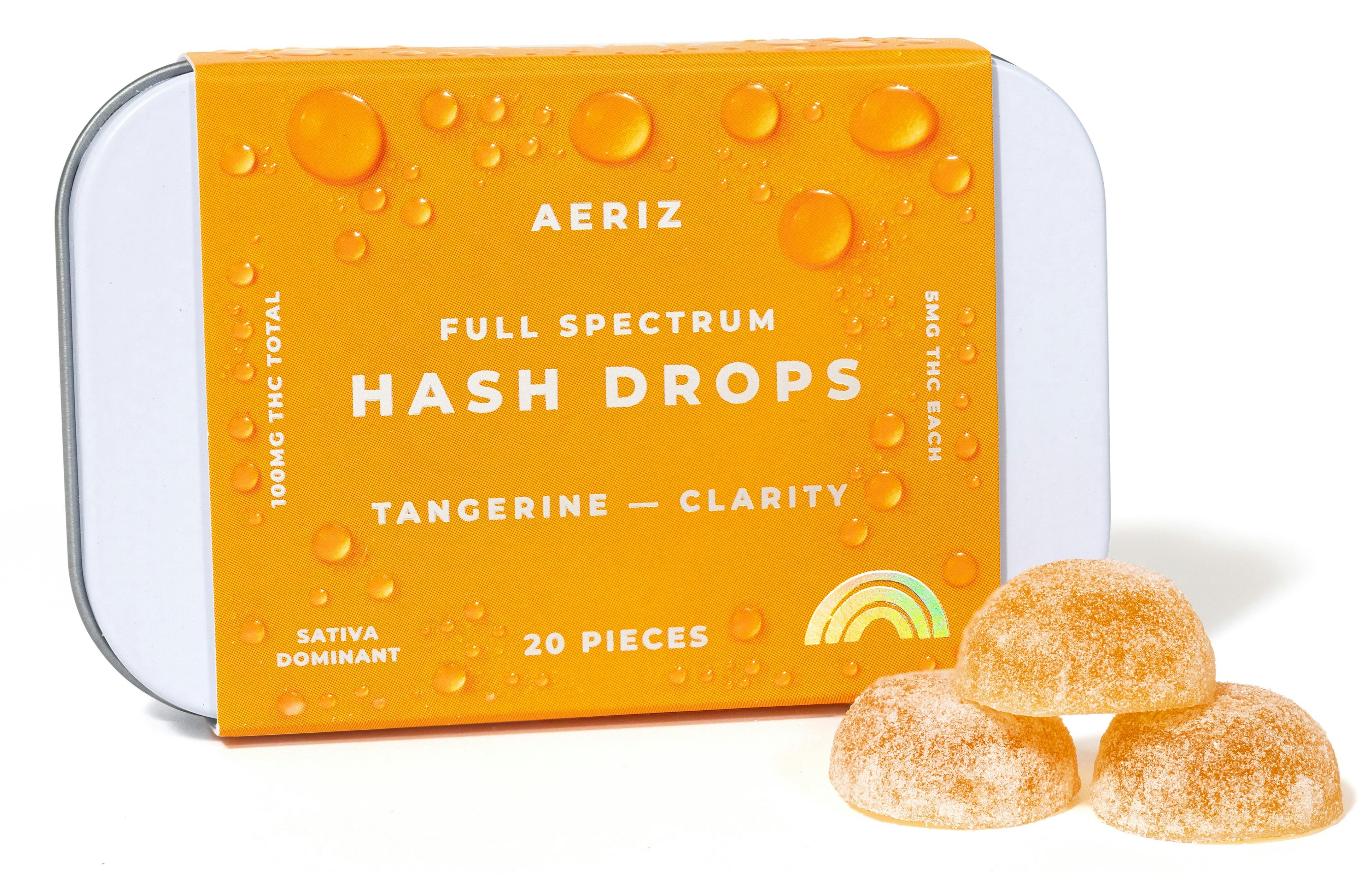 Shop Aeriz Hash Drops Black Cherry 1:1 THC/CBN [20pk