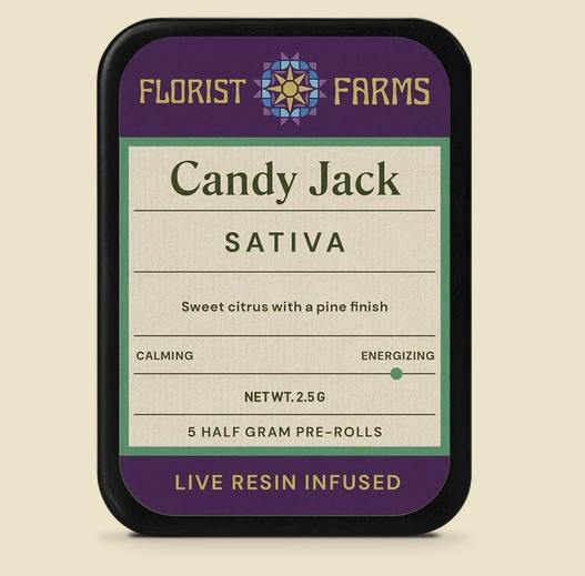 Florist Farms Candy Jack 5pk Live Resin