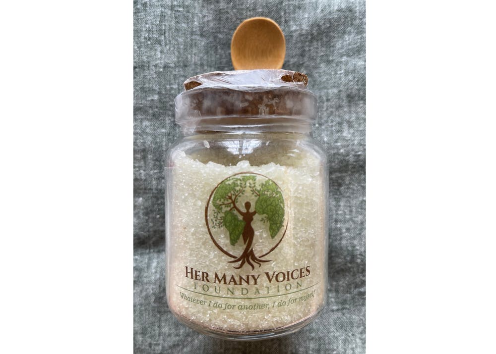 HER MANY VOICES - ORGANIC CBD LAVENDER BATH SALTS - 50MG