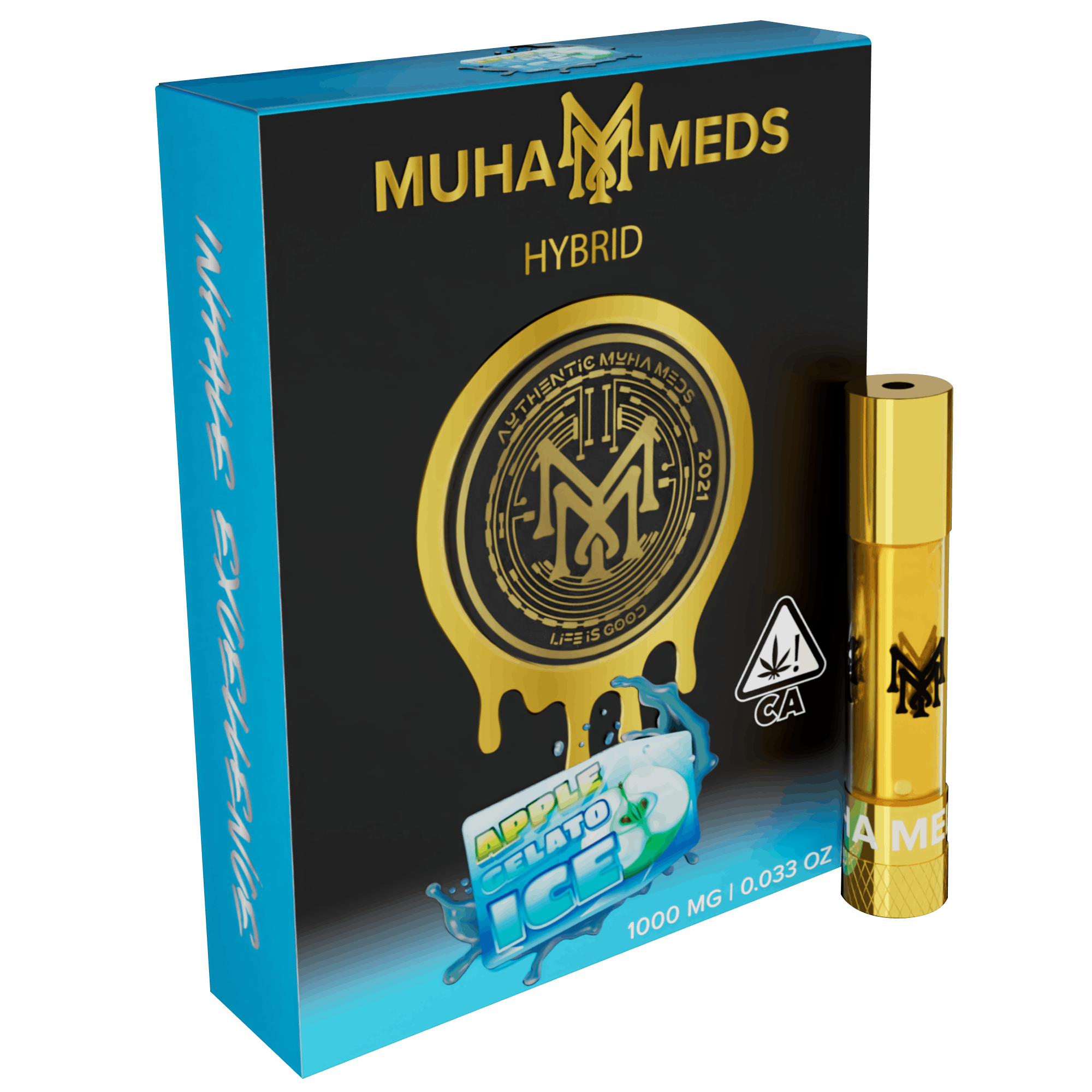Product: MUHA MEDS | APPLE GELATO ICE | CART HYBRID