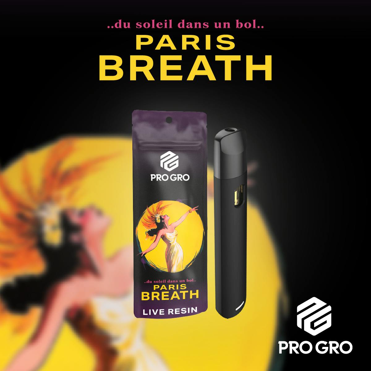 Paris Breath 1g Live Resin Disposable