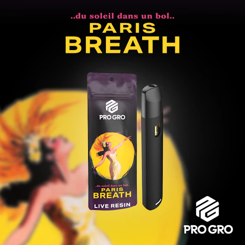 Paris Breath 1g Live Resin Disposable