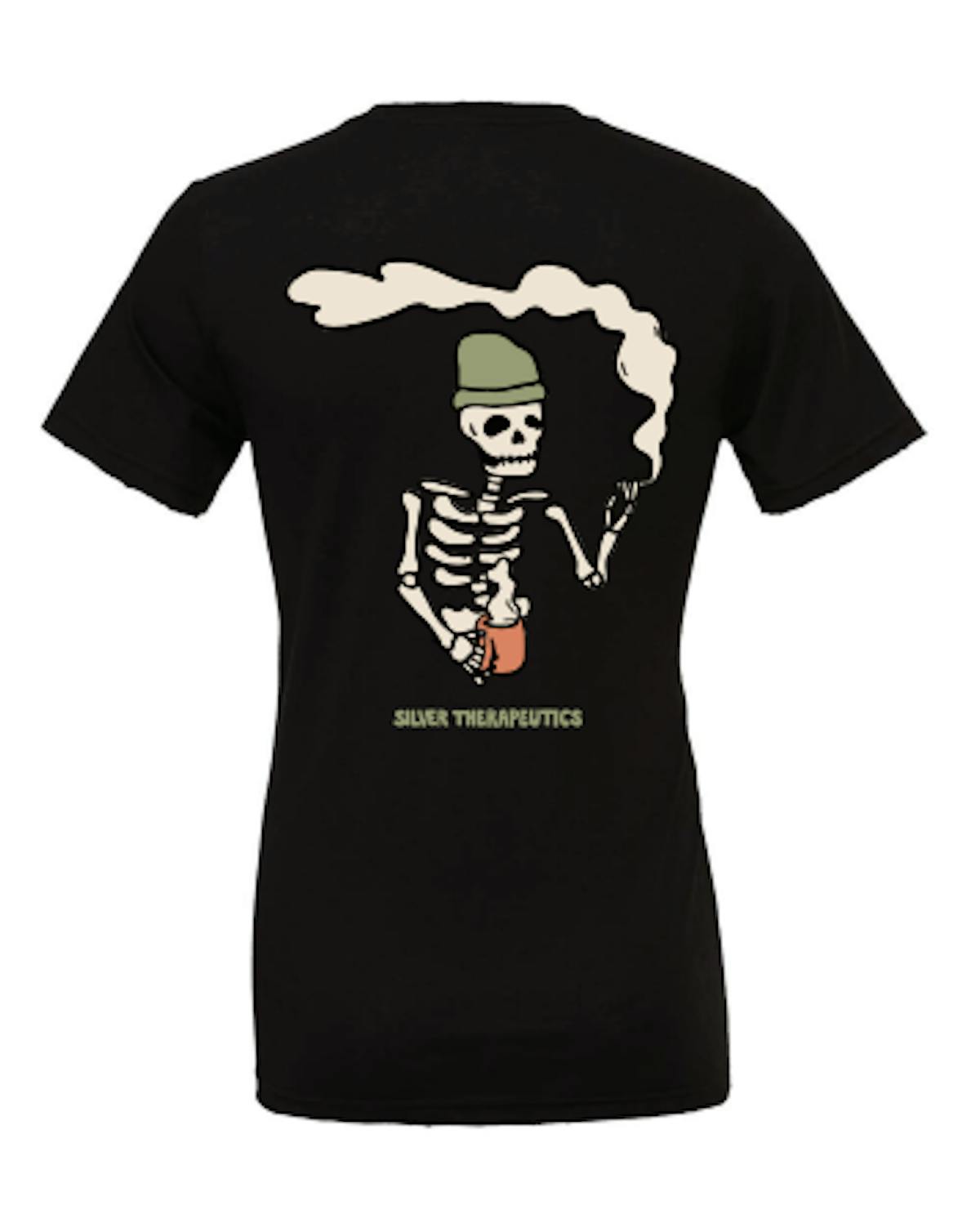 Image of Medium – T-shirt – Skeleton – Silver Therapeutics