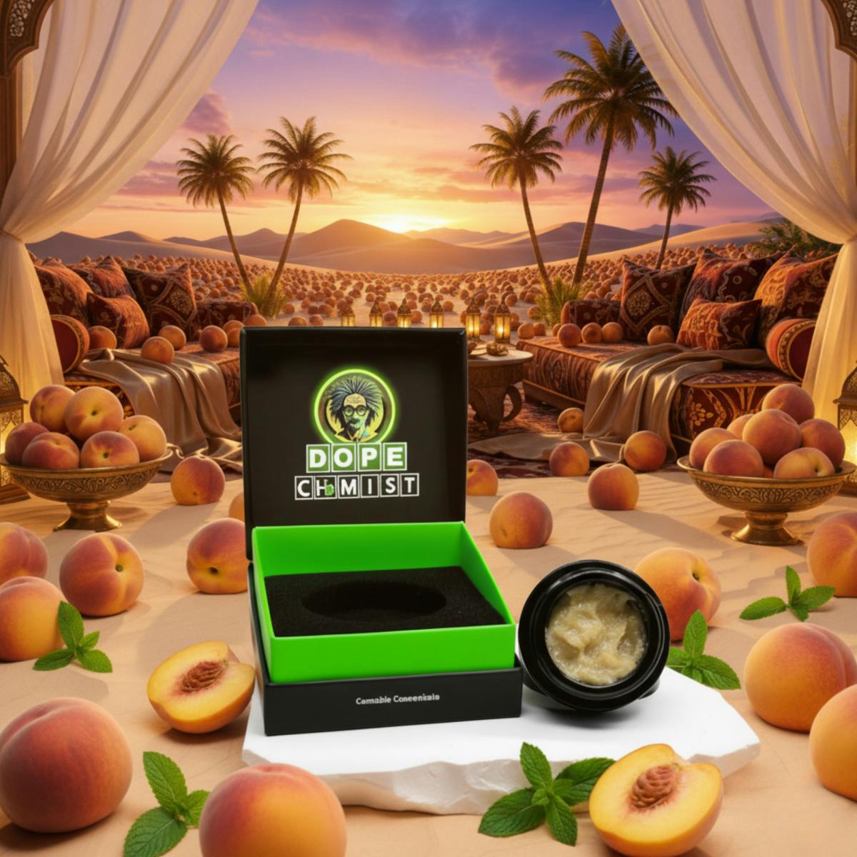 Product Moroccan Peaches - Live Hash Rosin