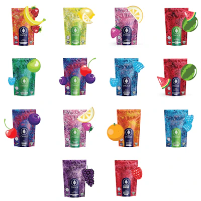 Choice Chews - 200mg Gummies - Super Sour Cherry Berry (Sativa)