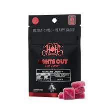 MIDNIGHT CHERRY 1:1 THC/CBN LIGHTS OUT GUMMIES-0