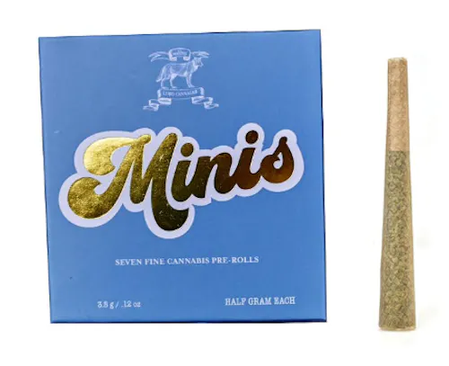 Lobo | Orange OG | Infused Pre-Roll | Indica | Mini 5 Pk | 2.5g-active