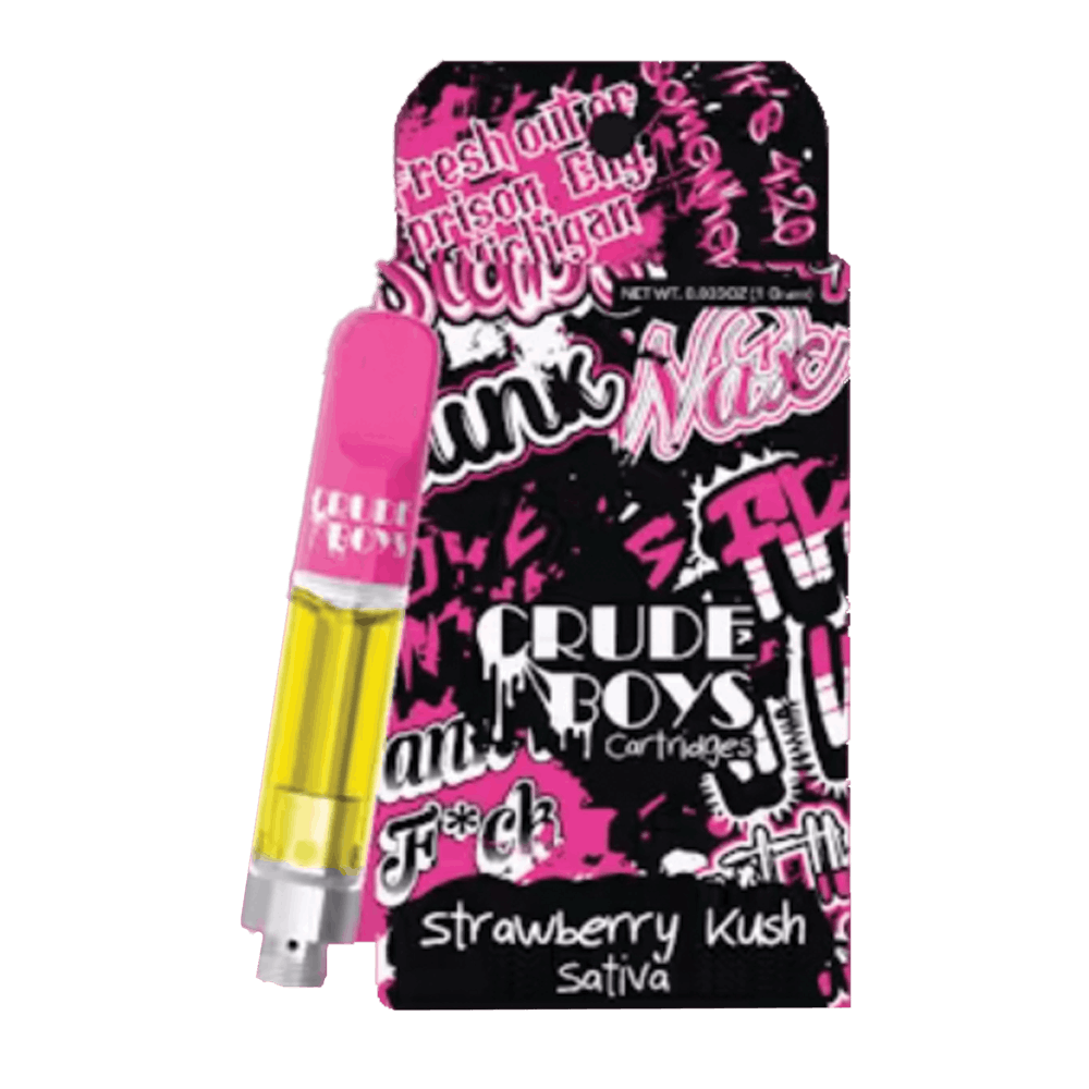 Product Crude Boys | Strawberry Kush | Vape | 1g