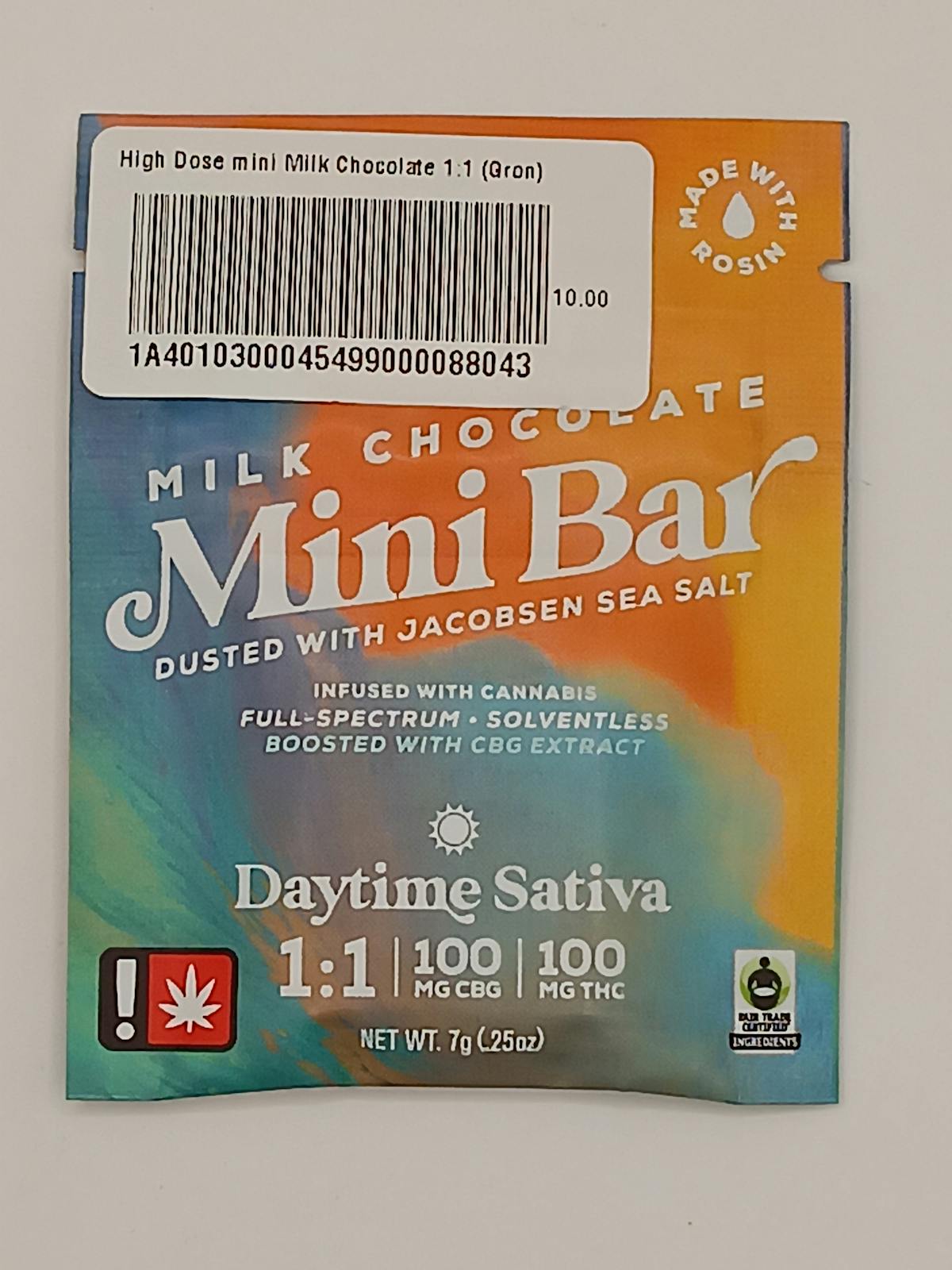 Photo of High Dose Mini Milk Chocolate 1:1 (Gron)