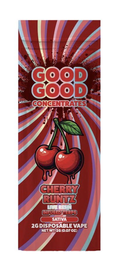Good Good - 2g Disposable - Cherry Runtz