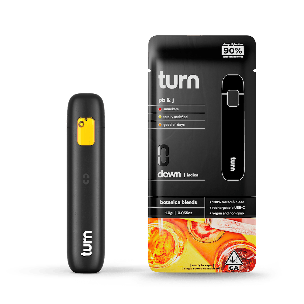 Turn | PB & J | Botanica Blends | AIO
