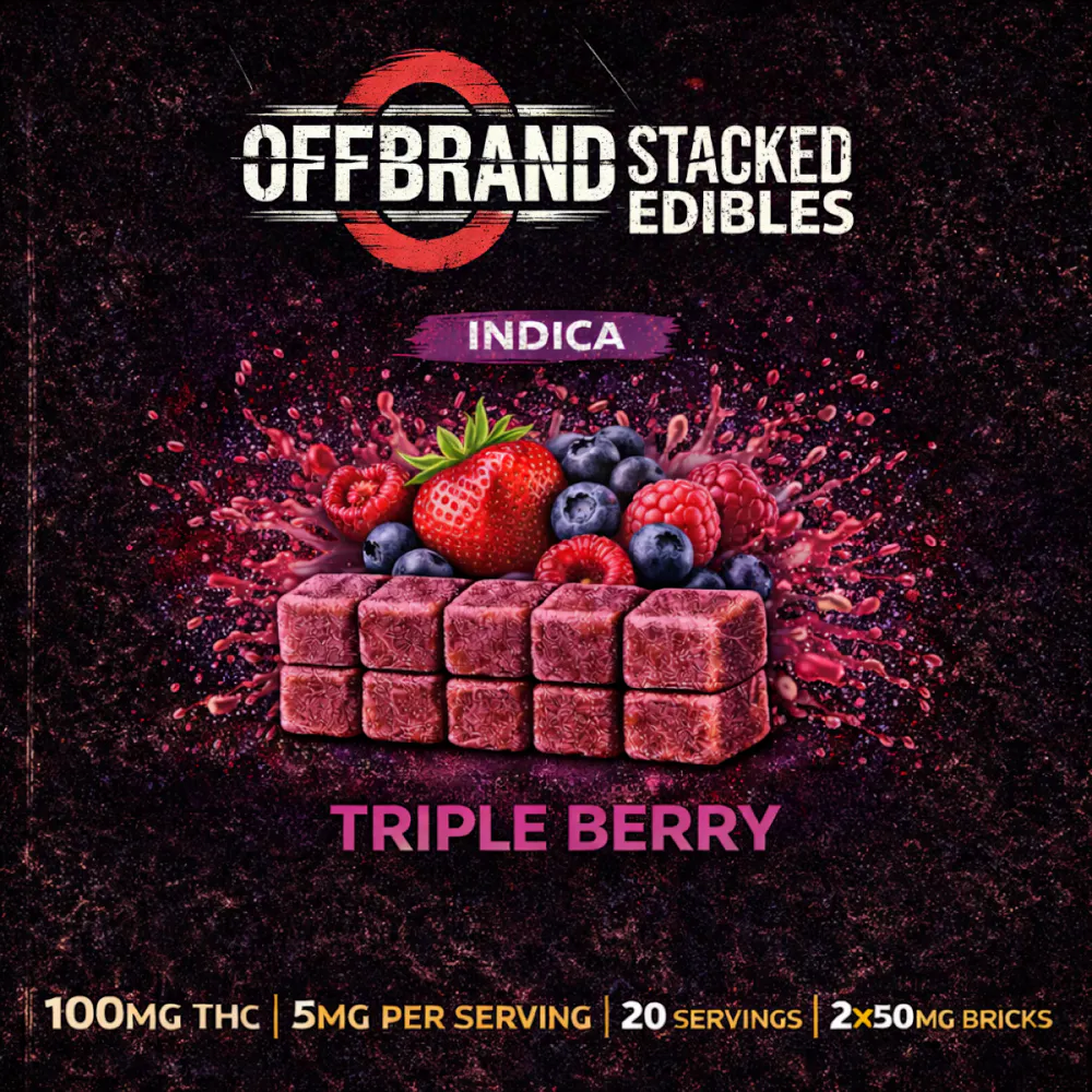 Product Triple Berry (I) Gummies | Edibles | 100mg