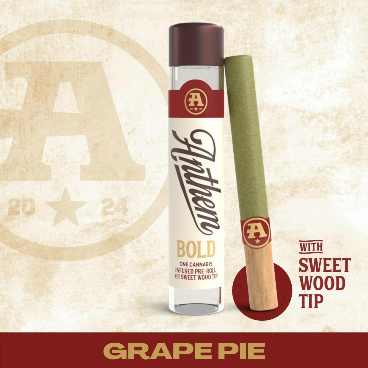 Bold Wood Tip Infused Grape Pie Pre-roll 1g