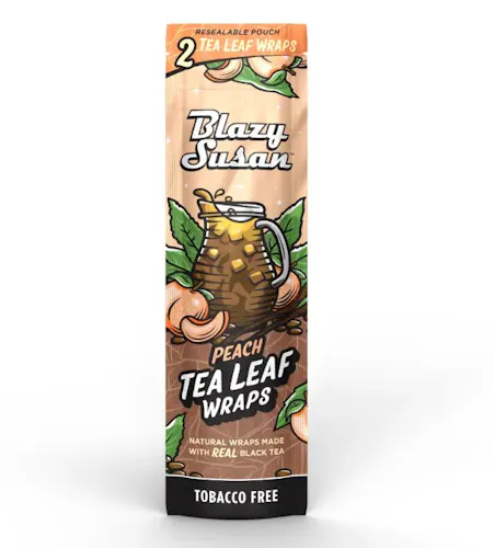 Blazy Susan – Peach Tea Leaf Cones – 2pk-1