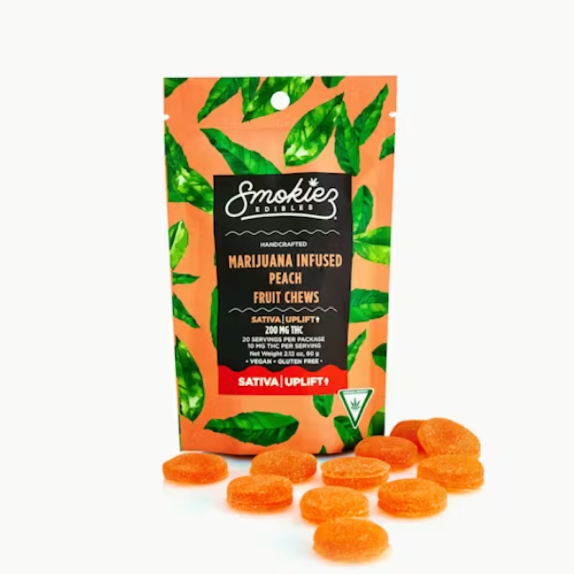 Smokiez | 200mg THC Gummies | Sweet Peach (Sativa)